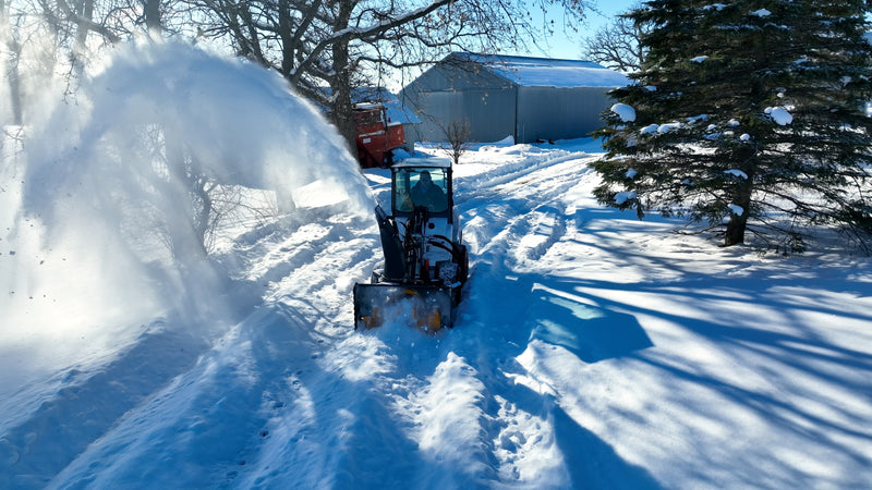 Mini Skid Steer Snowblower | The Summit Mini