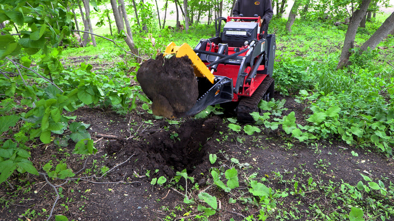 Mini Skid Steer Stump Bucket