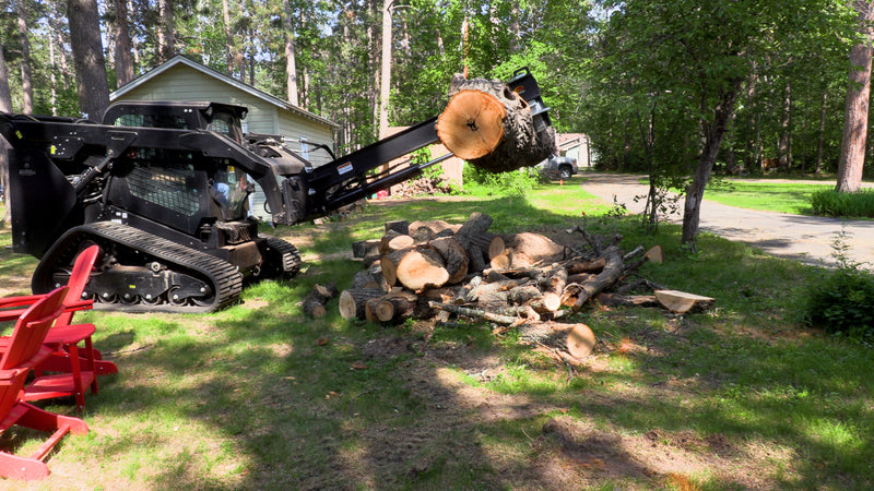 Skid Steer Log Splitter | The Quick Split