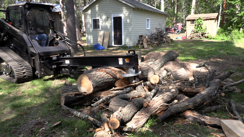 Skid Steer Log Splitter | The Quick Split