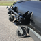 Dual heavy-duty caster wheels