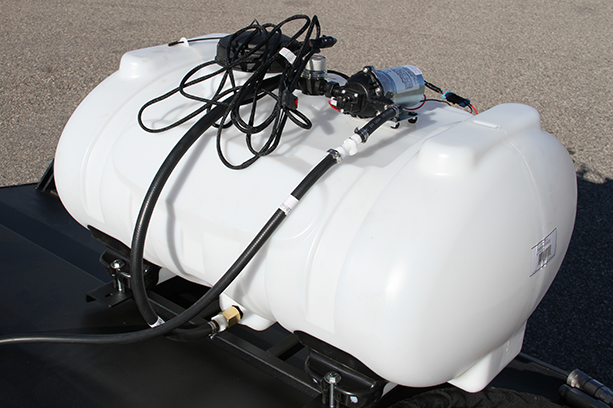 Another image shown of the OPTIONAL water kit with the self-priming diaphragm