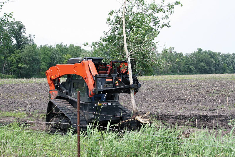 Push bar to keep branches away from door comes standard