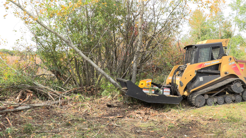 Skid Steer Brush Cutter | The Mega Mower X