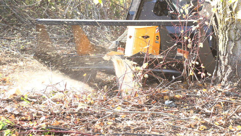 Skid Steer Brush Cutter | The Mega Mower X