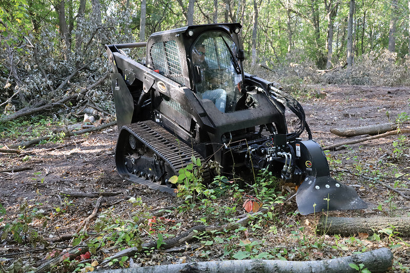 Skid Steer Stump Grinder | The Quick Stump Away