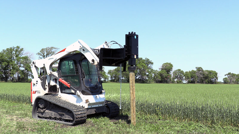 Skid Steer Post Driver | The Pile Driver