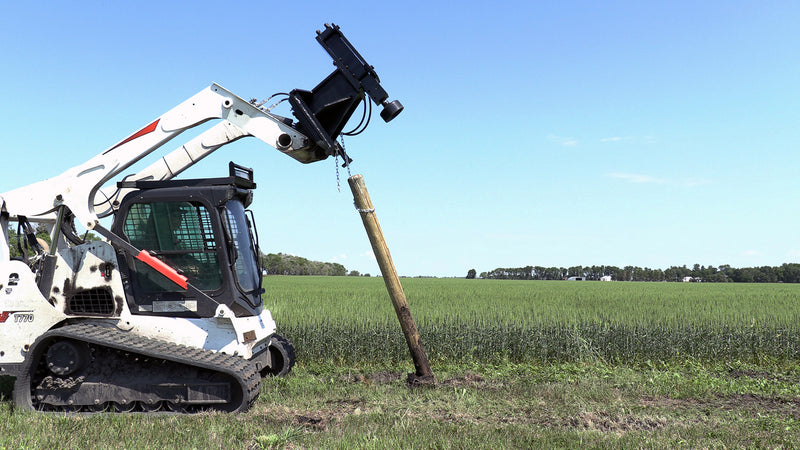 Skid Steer Post Driver | The Pile Driver