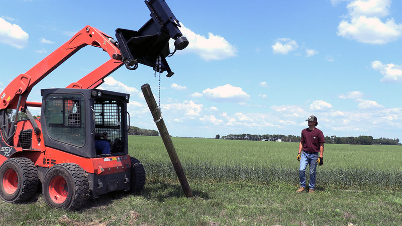 Skid Steer Post Driver | The Pile Driver