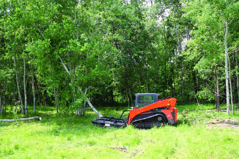 This rigid brush mower makes mowing easy with its durable, yet lightweight design. 