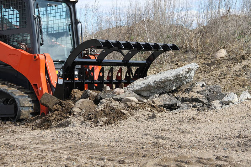   The 48” opening and powerful jaws will scrape, close, clamp and hold virtually anything