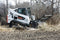 Skid Steer Mulcher on a Bobcat