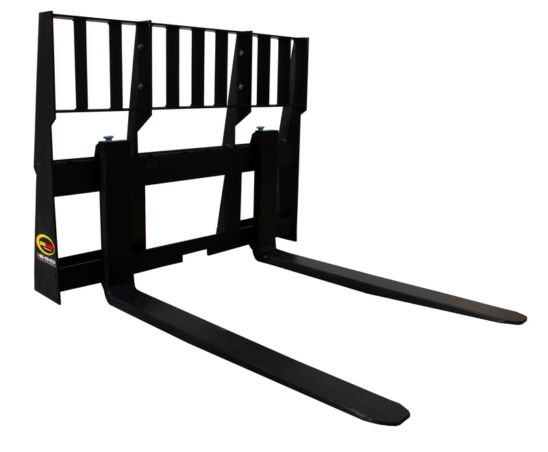 Skid Steer Pallet Fork Full Back