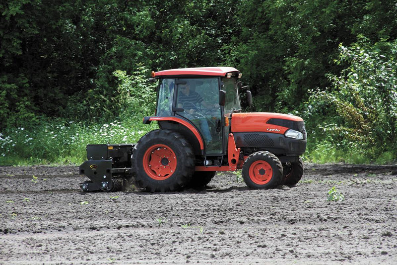 3-Point hitch for tractors in addition to a skid steer mounting plate