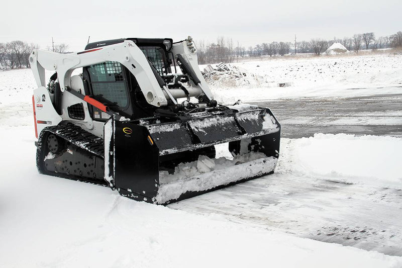 Can be used to back drag snow away from garage doors or walls