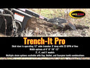 Trench-It Pro-Industrial Skid Steer Trencher