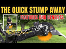 Skid Steer Stump Grinder | The Quick Stump Away