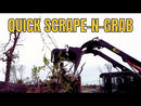 Industrial Solid Bottom Grapple Bucket | The Quick Scrape-n-Grab