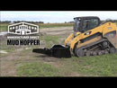 Skid Steer Concrete Bucket | Mud Hopper Concrete Bucket