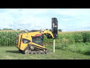 Skid Steer Drop Hammer Post Driver | Quick Sledge-Commercial Post Driver