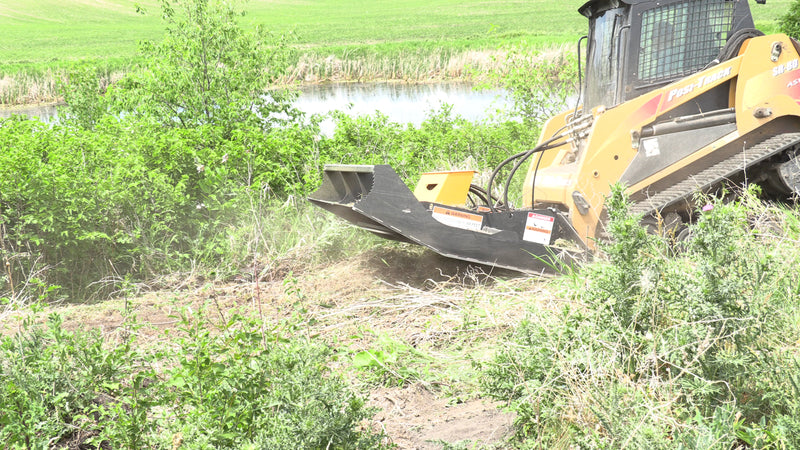 Skid Steer Brush Cutter | The Mega Mower X